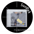 ZIP Lock Zipper အိတ်ကိုရေစိုခံသည့်မိုးအုံ့အိတ်များ